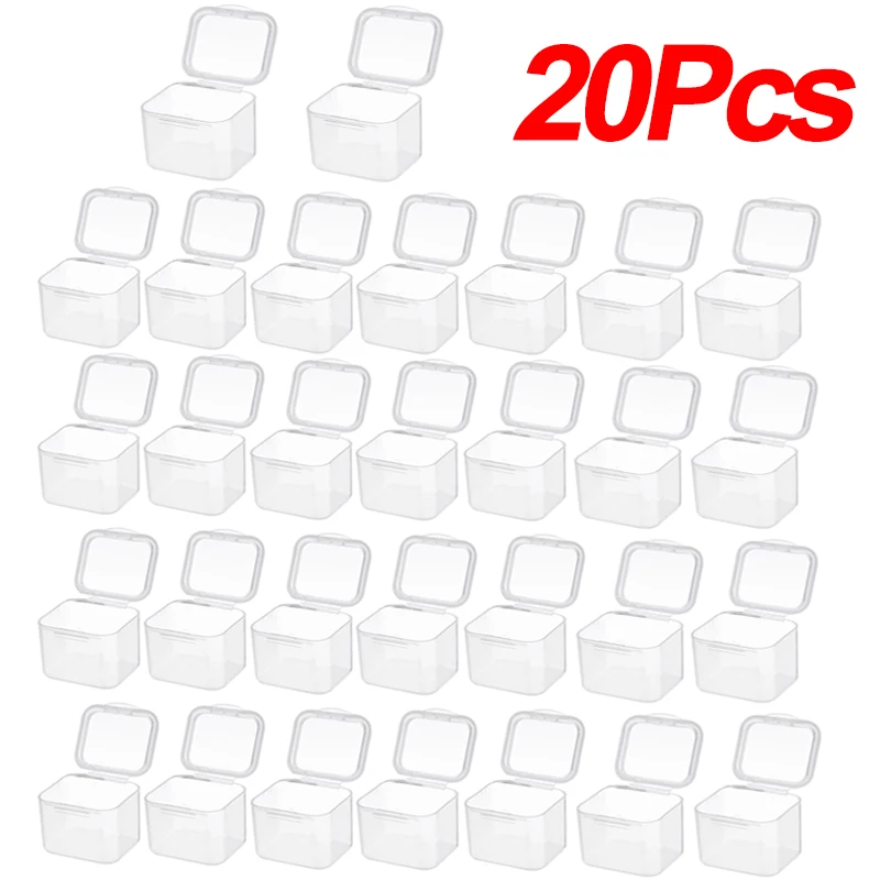 

Прозрачные мини-ящики для хранения 3/5/10/20 шт