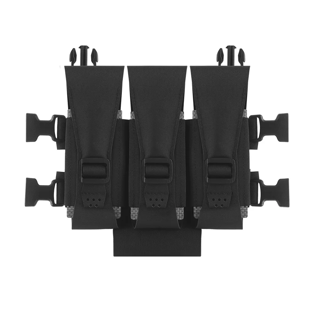 Фото OPHIDIANTAC MOLLE 5.56 Тройной подсумок для магазинов с заменяемым чехлом для плитоносок, нагрудных систем и аксессуаров для страйкбола №5