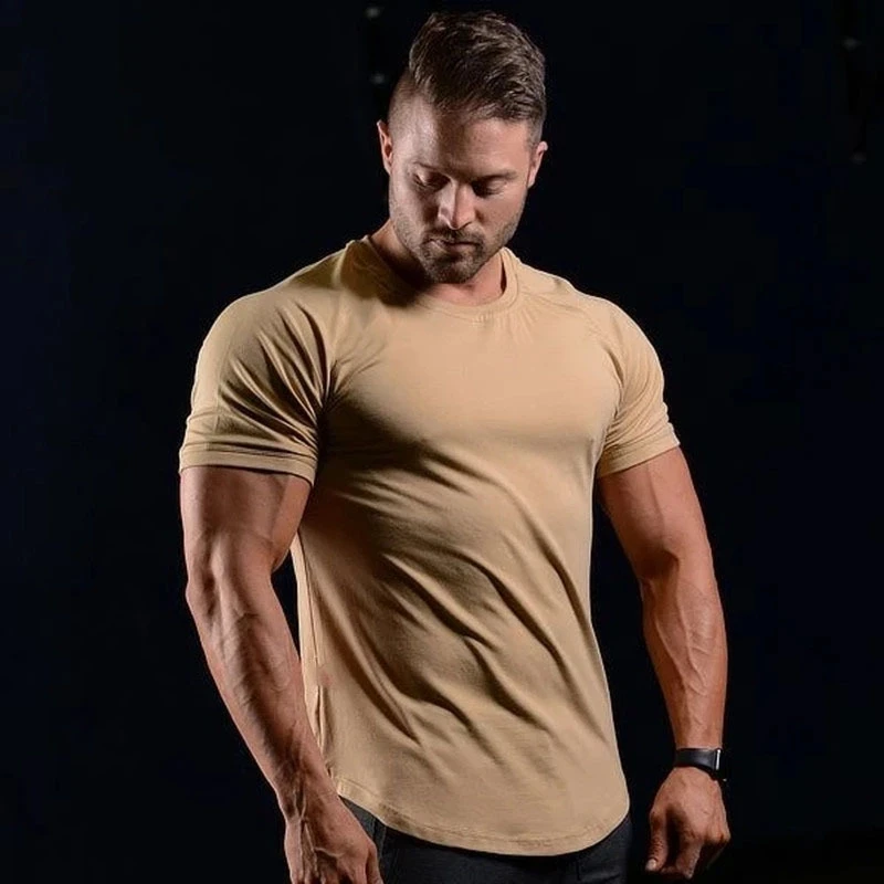 

men's casual and versatile men' cotton T-shirt