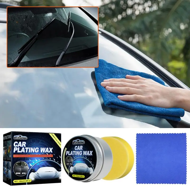 

Car Wax Coating Set Pendant Auto Rearview Mirror Quick Top Coat Car Care Wax Polish Protection Cleaning Automobile Accessories