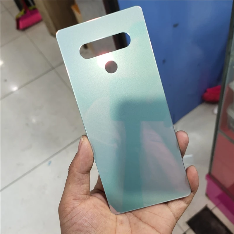 Стеклянная Крышка батарейного отсека для LG Stylo 6 K71 Q730 Q730AM Q730TM