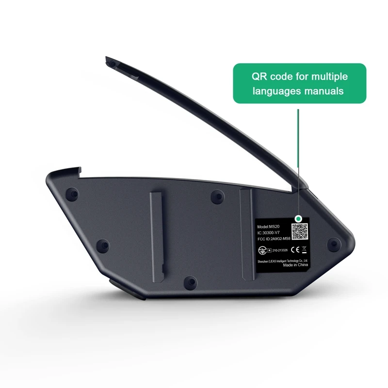 Полнодуплексная bluetooth-гарнитура для мотоциклетного шлема 20 водителей