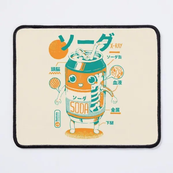 

Коврик для мыши sodawcan X Ray, настольный мужской игровой коврик для клавиатуры, компьютерный Настольный коврик с аниме, игровой компьютерный ко...