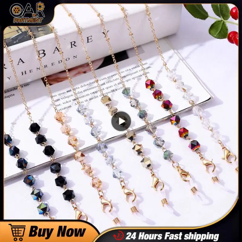 

10g Sunglasses Lanyards 70cmx7mm Wide Compatibility Fashion Mask Chains Non-slip Fashion Glasses Strap Glasses Accessories