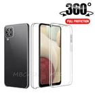 360 чехол для Samsung A02S A42 A12 A32 A52s A72 M01 M11 M12 M21 M31S M30S M51 полное покрытие Galaxy S21 + Plus Note 20 Ultra S20 FE 5G