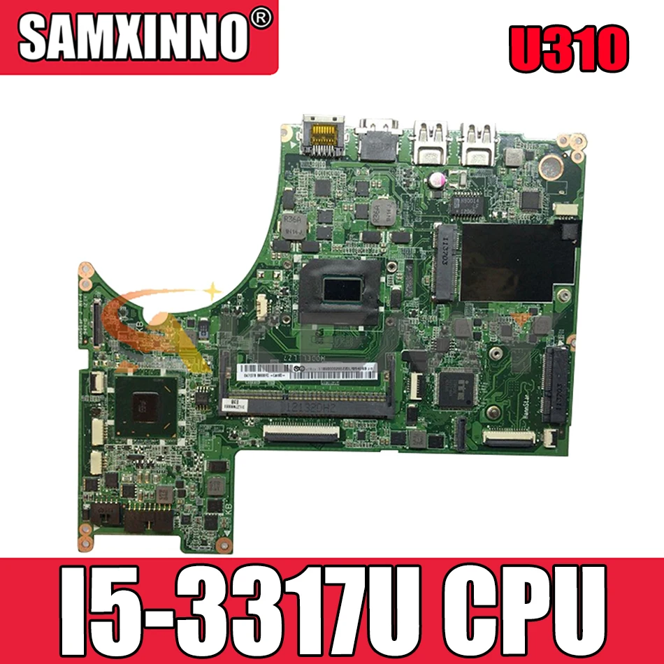 

Материнская плата Akemy DA0LZ7MB8E0 для ноутбука Lenovo U310, материнская плата 90000280 CPU I5 3317U DDR3 100%, протестированная работа