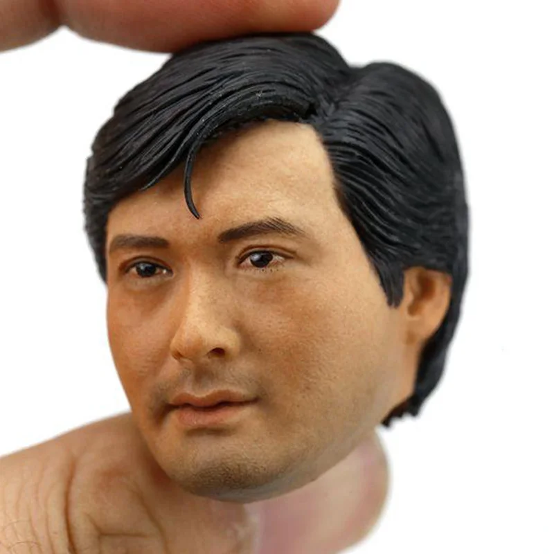 1/6 масштаб Chow Yun Толстая голова играющая в гангленд босс китайская голова-звезда