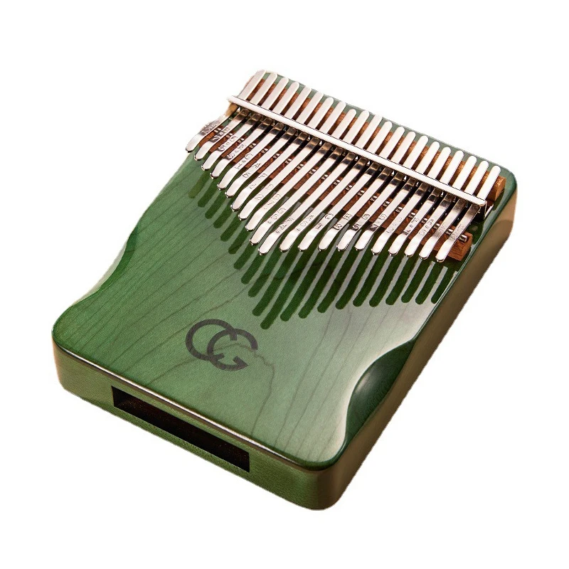 

Kalimba 21 Keys Thumb Piano All Solid Wood Portable Carlimba Finger Piano Beginners Keyboard Instruments Maple Walnut Zebrawood