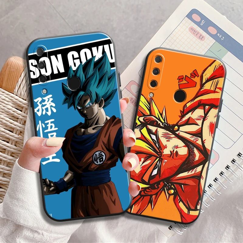 

Japan Anime Dragon Ball Phone Case For HUAWEI P30 P40 Lite Pro Plus 5G Soft Unisex Liquid Silicon Smartphone Carcasa Shell