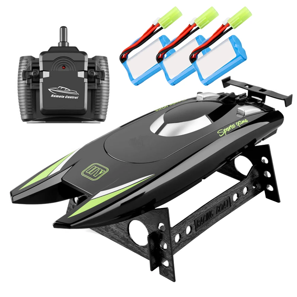 

25km/h RC Speed Boat 2.4GHz High Speed Remote Control Boat 7.4V Battery 2.4GHz 4CH High Speed Remote Control Racing Ship Toys