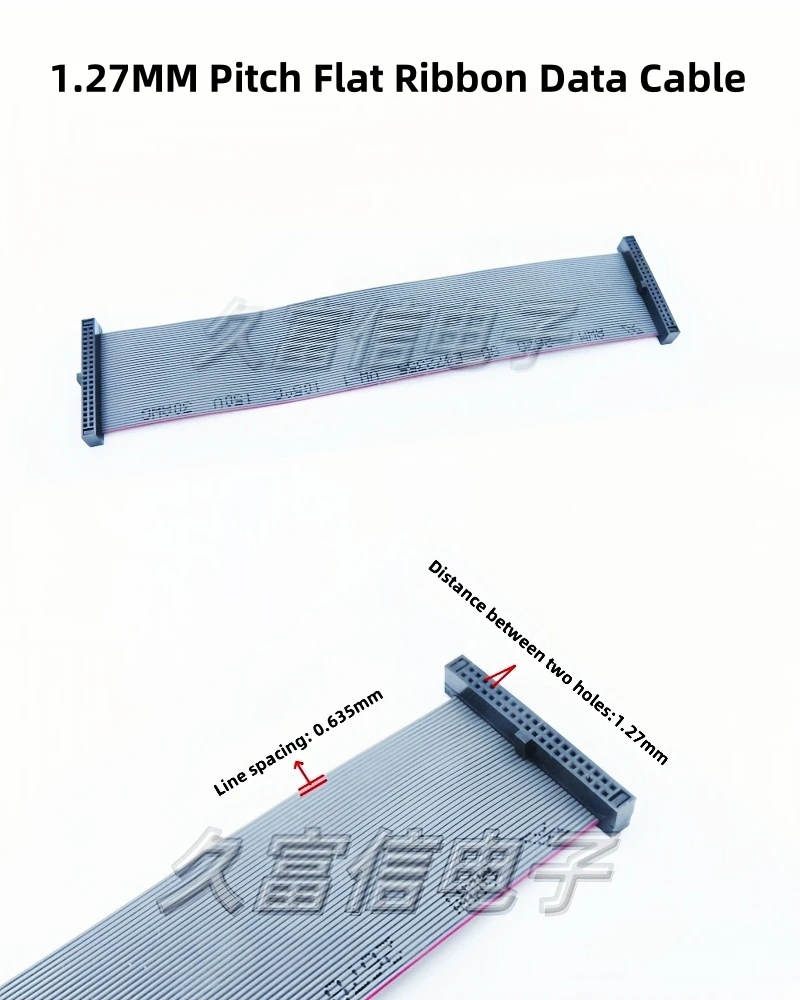 

Серый плоский ленточный кабель для передачи данных 2,54 мм