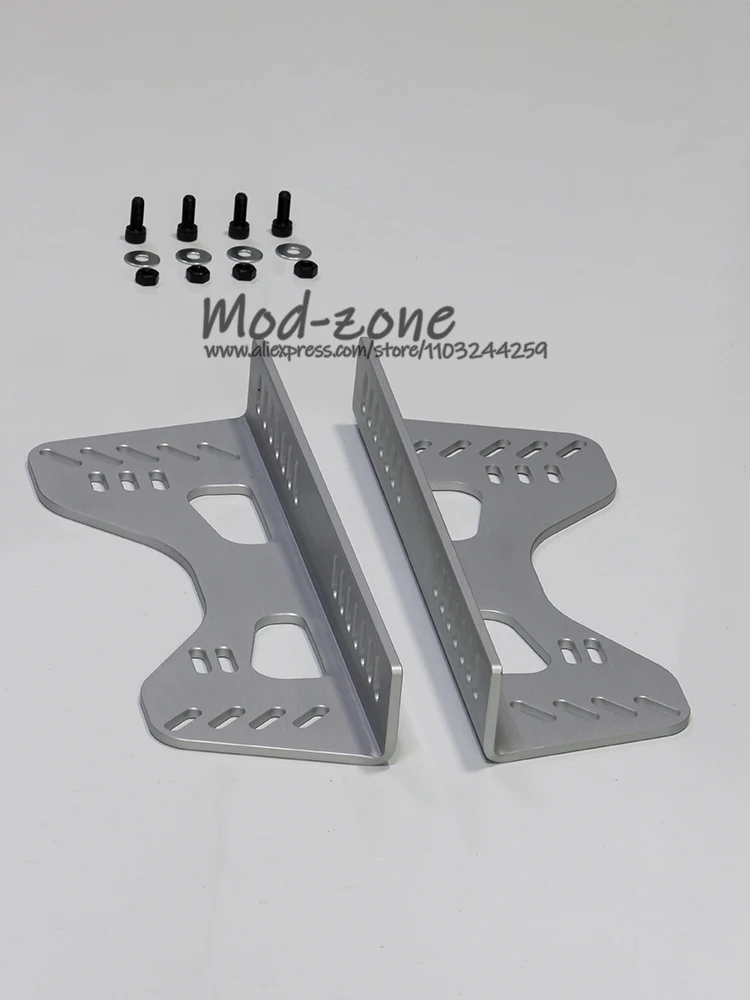 Универсальные L-образные кронштейны из алюминиевого сплава с боковым креплением