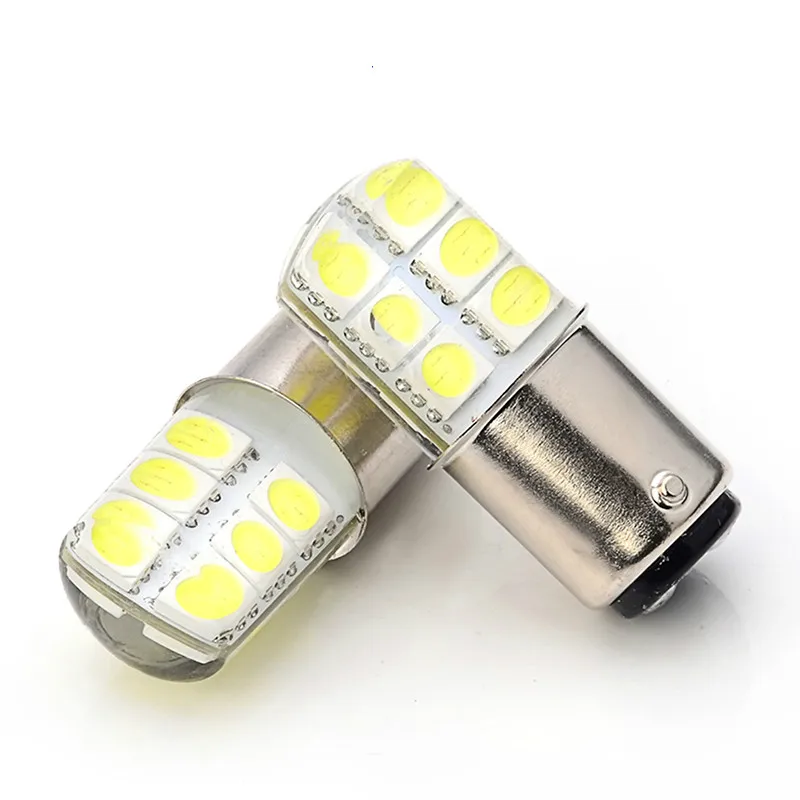 

4pcs 1157 P21/5W Bay15d S25 LED 12SMD 12V 1W Silica gel Automobile Car Brake Stop Parking DRL Light Red/White/Yellow