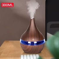 300ml air humidifier for office home desktop ultra quiet mist oil diffuser with 7 colors light for baby humidifier usb charging