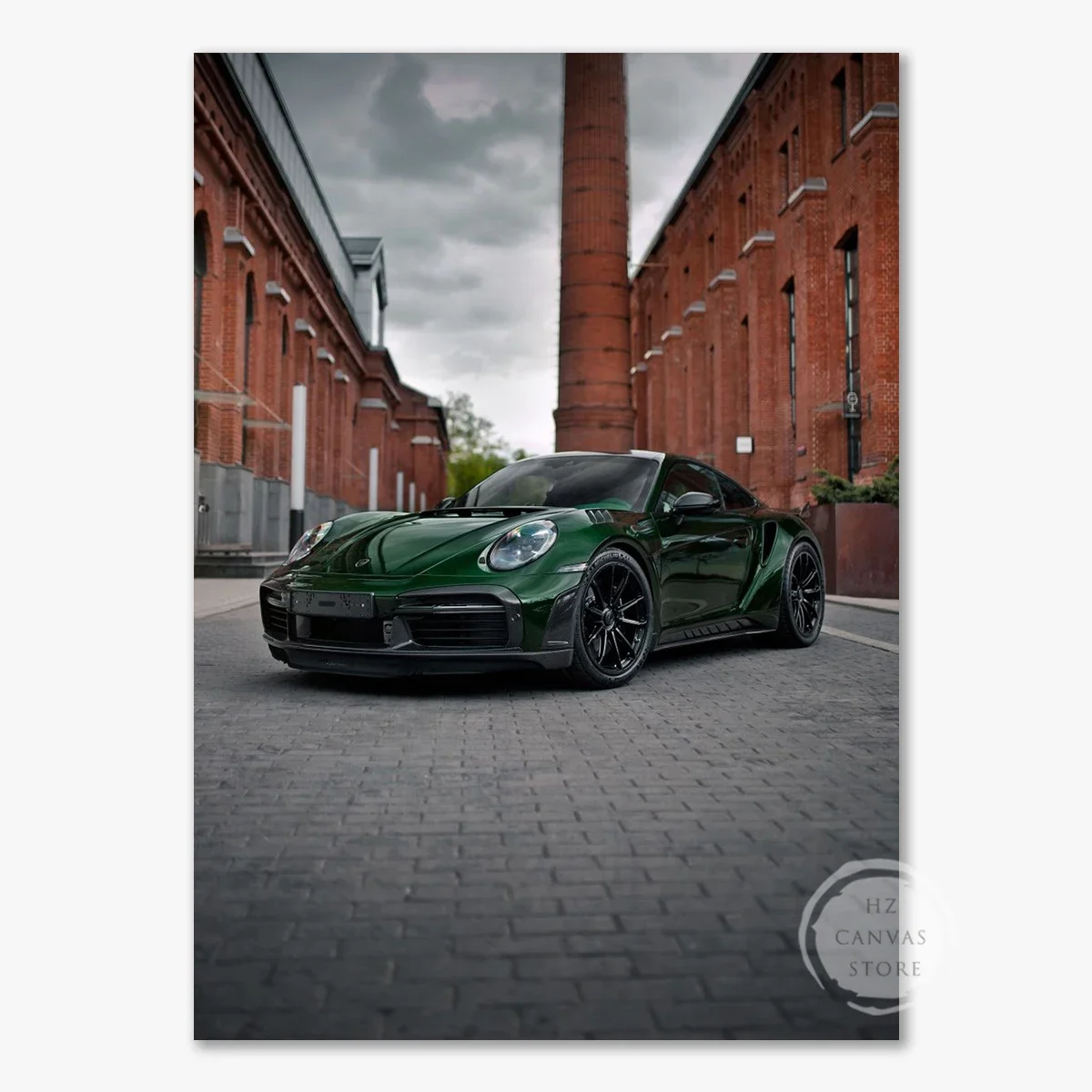 

Плакат 911 Спортивный Автомобиль на холсте