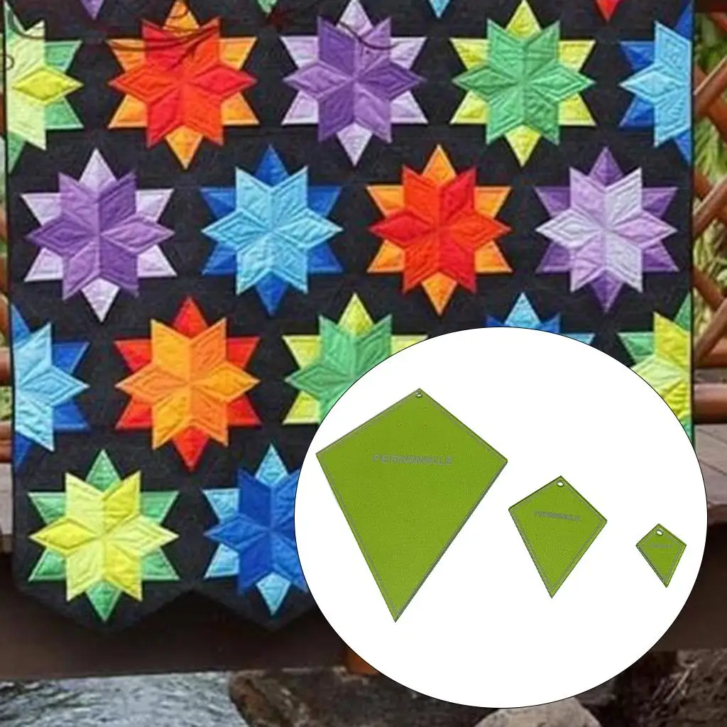 

Акриловый шаблон для стегания, линейка, лоскутные аксессуары, ручные стеганые изделия, рукоделие, завивка, творческие аксессуары для искусс...