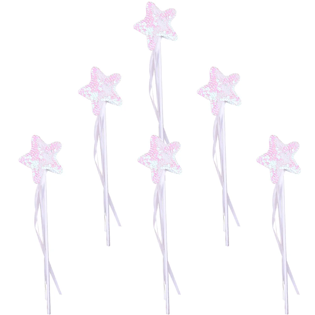 

Sequin Wand Fairy Sticks Girls Angel Props Kids Party Favors Decorations Wands Costume Stage Performance Princess