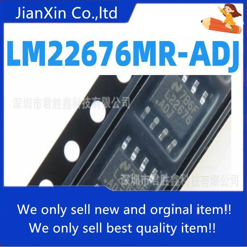 

10pcs 100% orginal new LM22676MR-ADJ LM22676MRX-ADJ L22676 SOP-8 Power Regulator