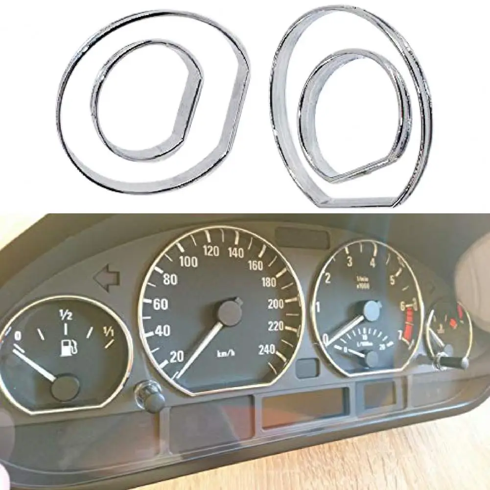4 шт. рамки спидометра с защитой от царапин для BMW E46 | Автомобили и мотоциклы