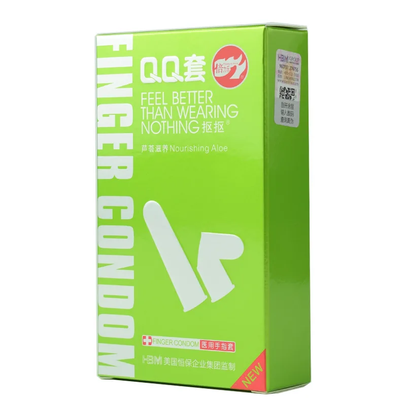 40 Pcs/Lots Cool Mint Medical Finger Condoms Ultra Thin Female Adult Sex Products For Men |