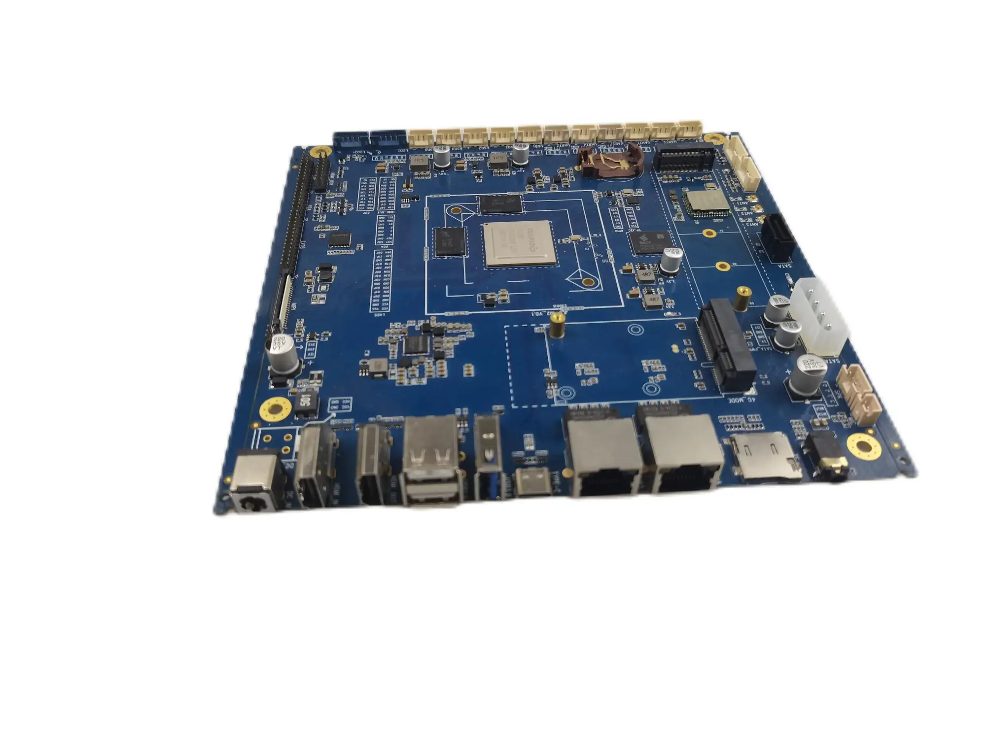 JLD-I02 RK3588 octa-core 4 * Cortex-A76 + Cortex-A55 HF2.8GHz Mini PC Industrial системная плата