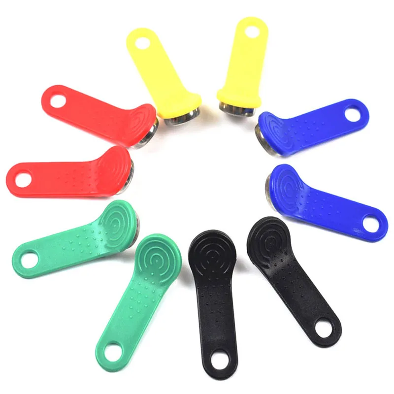 

10Pcs/Lot Rewritable RFID Contact Memory Key RW1990 Ibutton For Copy Card Sauna Dallas Keys Cards