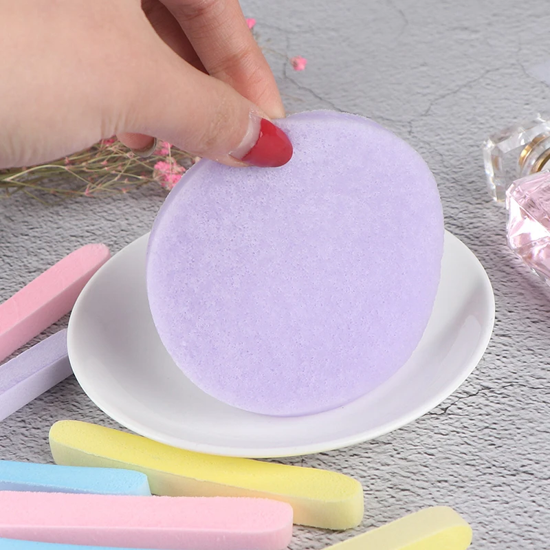 

12Pcs/bag Compressed Cosmetic Puff Cleansing Sponge Washing Pad for Face Makeup Facial Cleanser Remove Makeup Skin Care Random