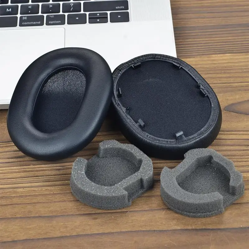

Replacement Ear Pads ForSony 1000XM5 Soft Fabric 1 Pair Cushion Cover Comfortable Memory Foam Headphone Earpads Earmuffs