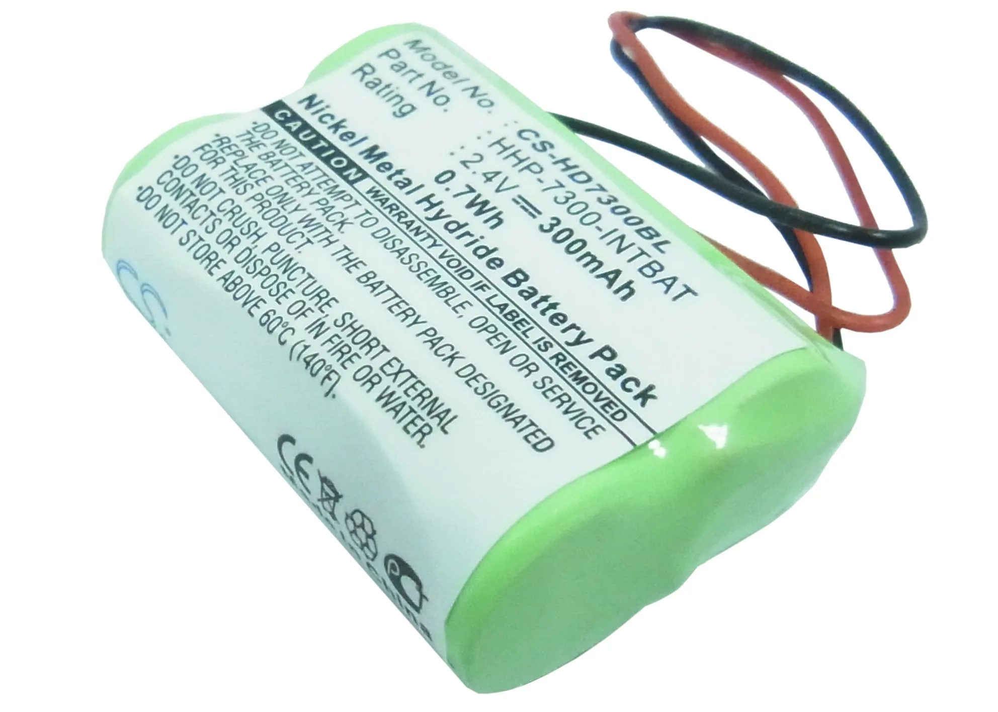 

CameronSino Battery for Handheld Dolphin 7300 7400 7450 300mAh/0.7Wh HHP-7300-INTBAT