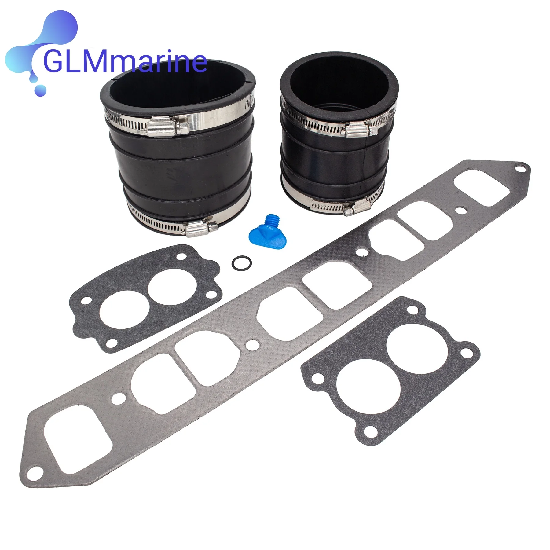 Комплект выхлопных газов для 1982-1995 Mercruiser 153/181 CID 4-CYL 32-44348T 32-90949 27-64692 32910