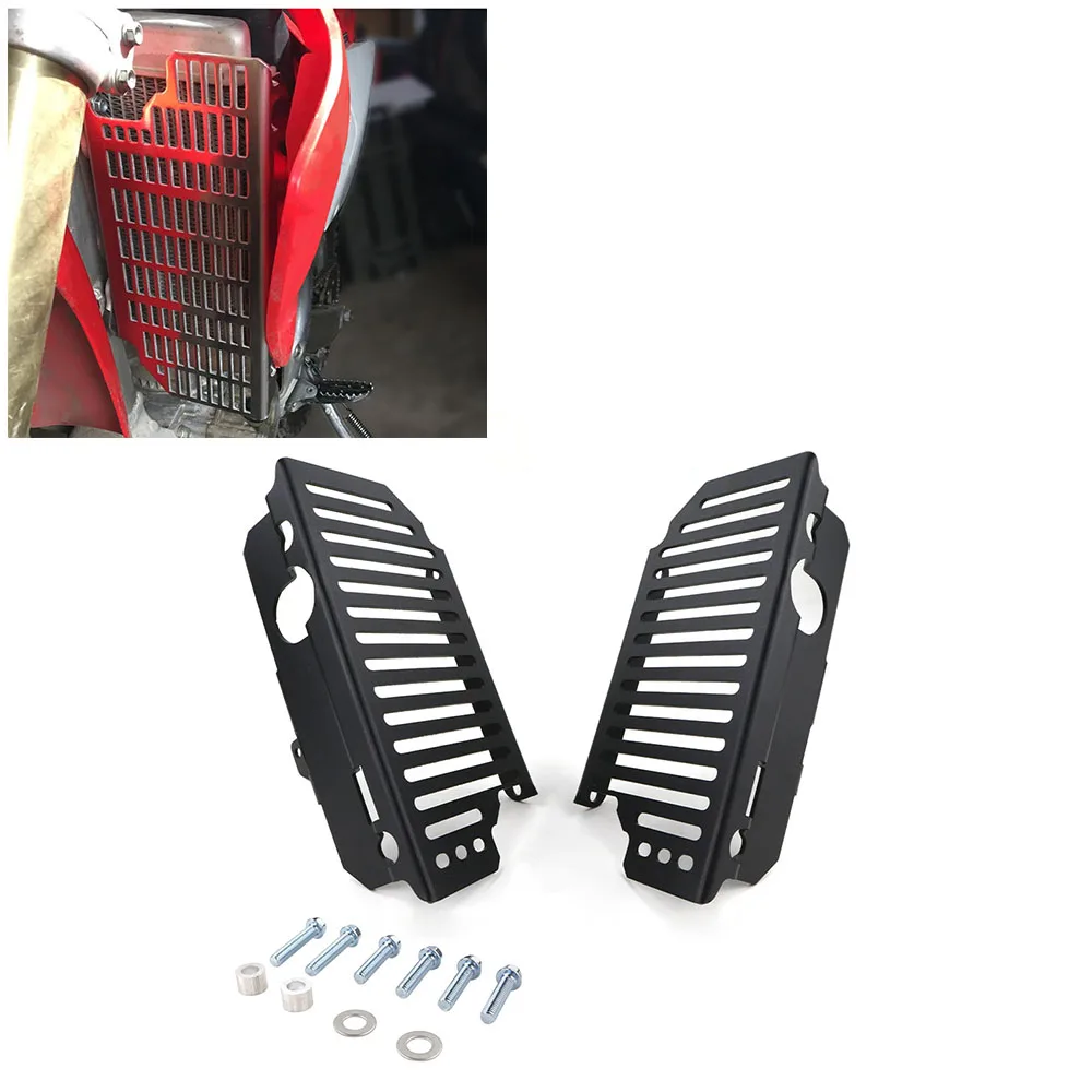 

Motorcycle Radiator Guard Grille Protective Guard Cover Fit For HONDA CRF250X CRF 250X 2004-2018 CRF 250R CRF250R 2004-2009