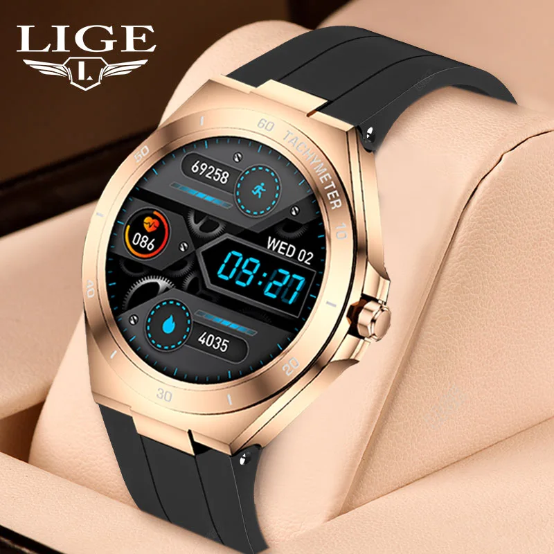 

LIGE Brand Smart Watch A Smart Watch With ECG Monitoring Weather Forecast Various Social Information Prompts And Other Functions