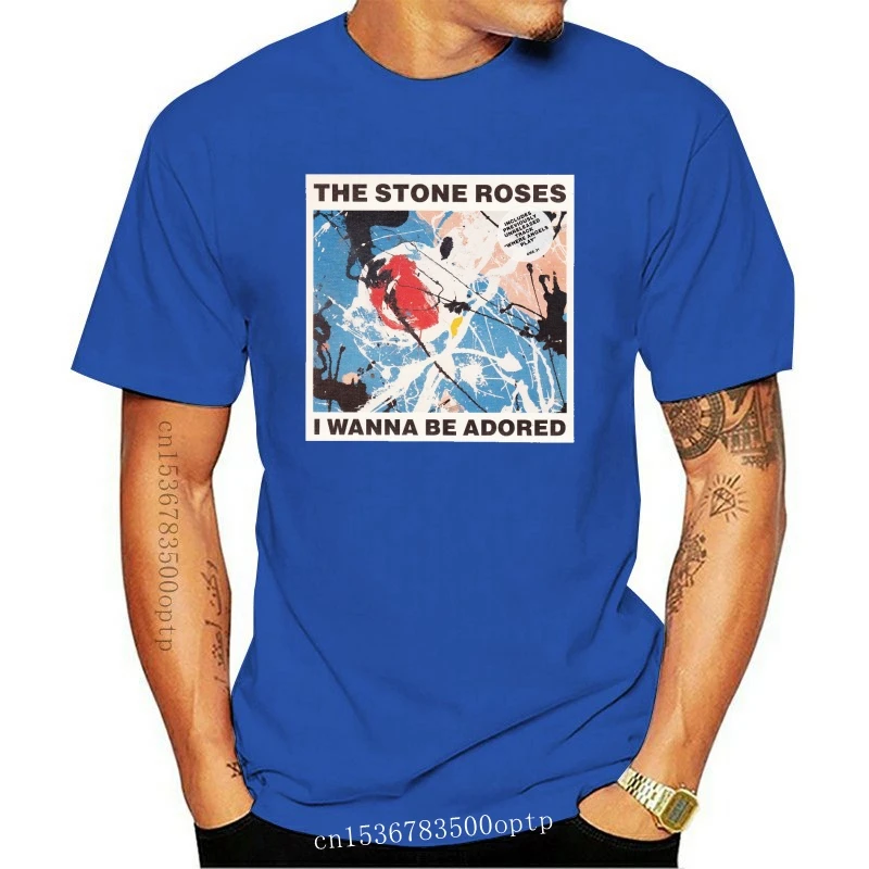 

Модная новинка, футболка с надписью «The Stone Roses I Want Be Adored», мужская, детская, женская одежда 0172, футболка