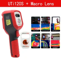 UTi120S Thermal Imager 100% Genuine PCB Circuit Industrial Testing Floor Heating Tube Testing Camera Imaging FREE Macro Lens