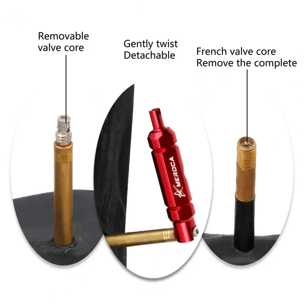 

Bicycle Repair Tools Sturdy Valve Cores Wrench Wear-resistant Lightweight High Strength Valve Cores Remover for Cycling