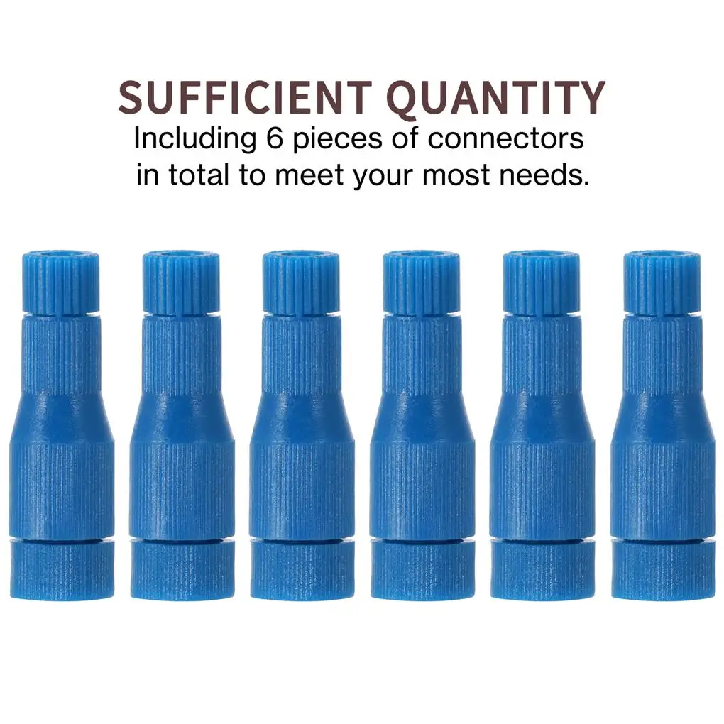 

6 шт., соединители для проводов