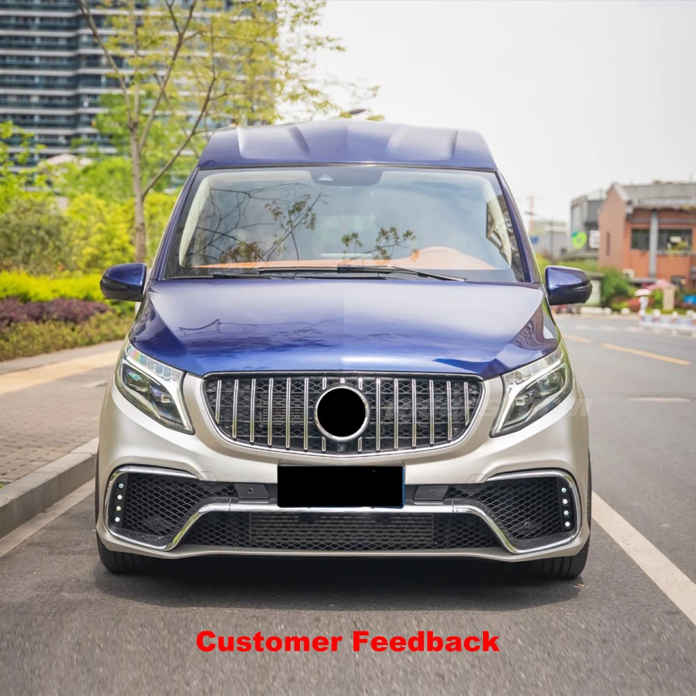 Сетчатая решетка для V-класса 2015-2018 в W447 GT V260 V250 гоночная пластиковая с сеткой V220