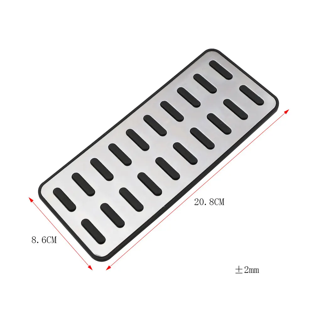 

Car Pedals Footrest Pedal Plate Pad for Kia Sportage Optima Sorento for Hyundai Tucson Verna Santa Fe Elantra Accent Sonata