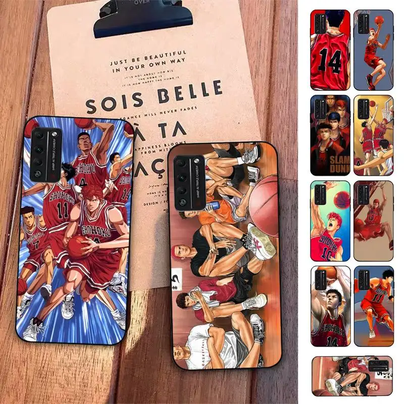 

Anime Slam Dunk Shohoku Team Phone Case for Huawei Honor 10 i 8X C 5A 20 9 10 30 lite pro Voew 10 20 V30