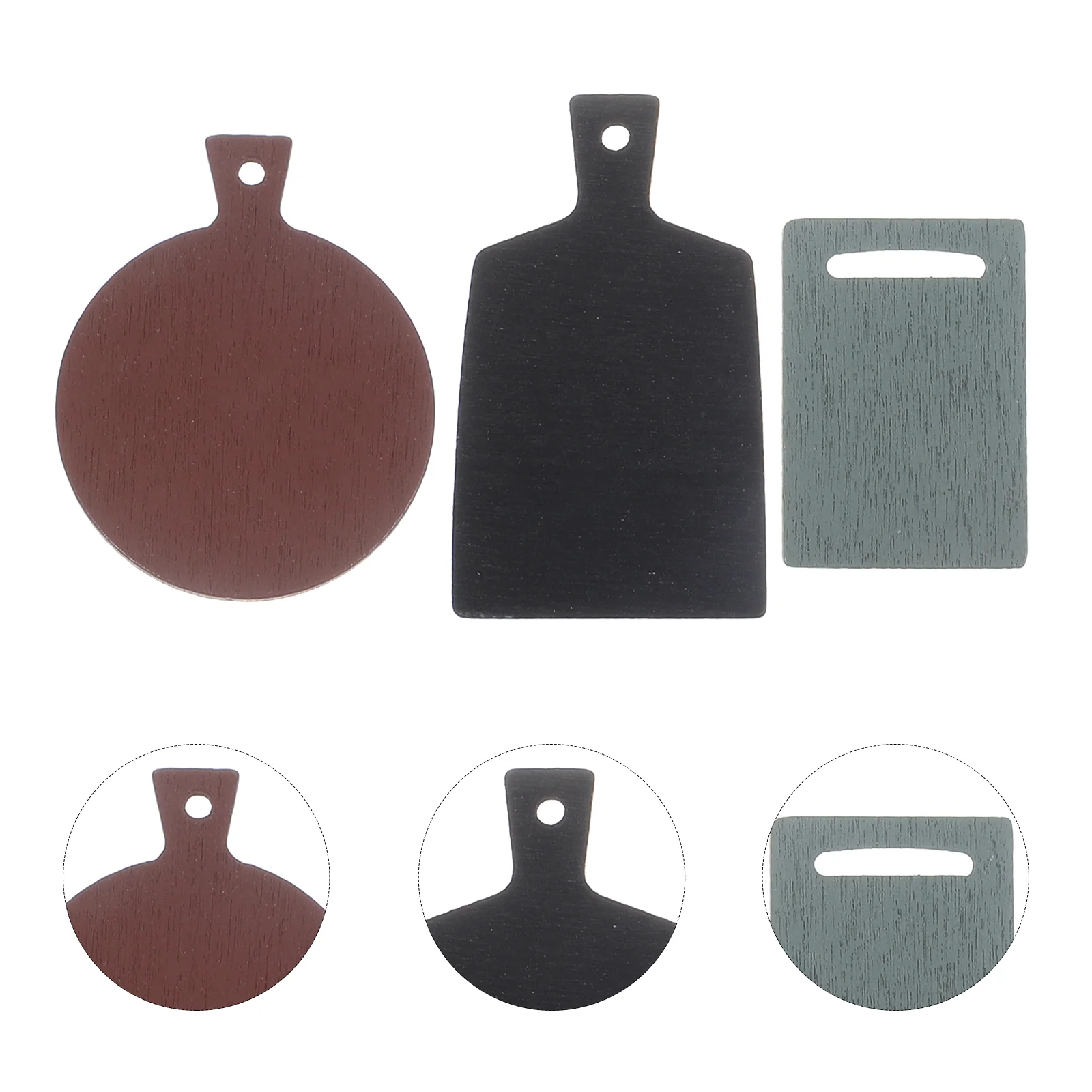 9 шт. модель поддона миниатюрные подносы для еды дома кухонная тарелка украшения