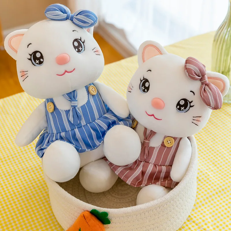 

Милый Кот Zqswkl 25/40/50 см, кукла, плюшевые игрушки, креативные рождественские игрушки для девочек, мягкие набивные игрушки-животные, декоративн...