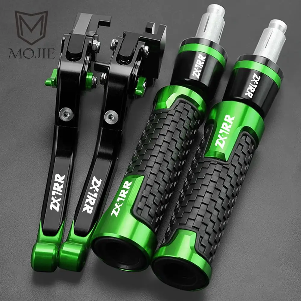 

For KAWASAKI ZX7RR ZX 7 RR 1989-2003 2002 2001 2000 1999 1998 ZX-7RR Motorcycle Brake Clutch Levers Handlebar Handle Grip Ends