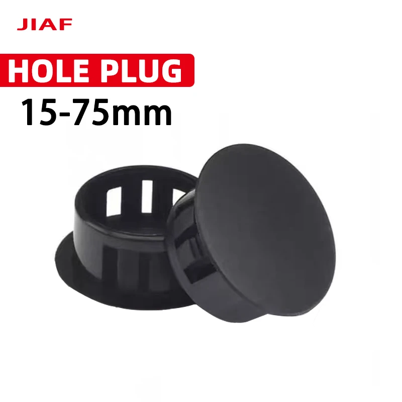 

Plastic Hole Plug HP/SKT Round Snap-on Cap 40/45/50/55/60/63/65/70/75mm Big Plugs