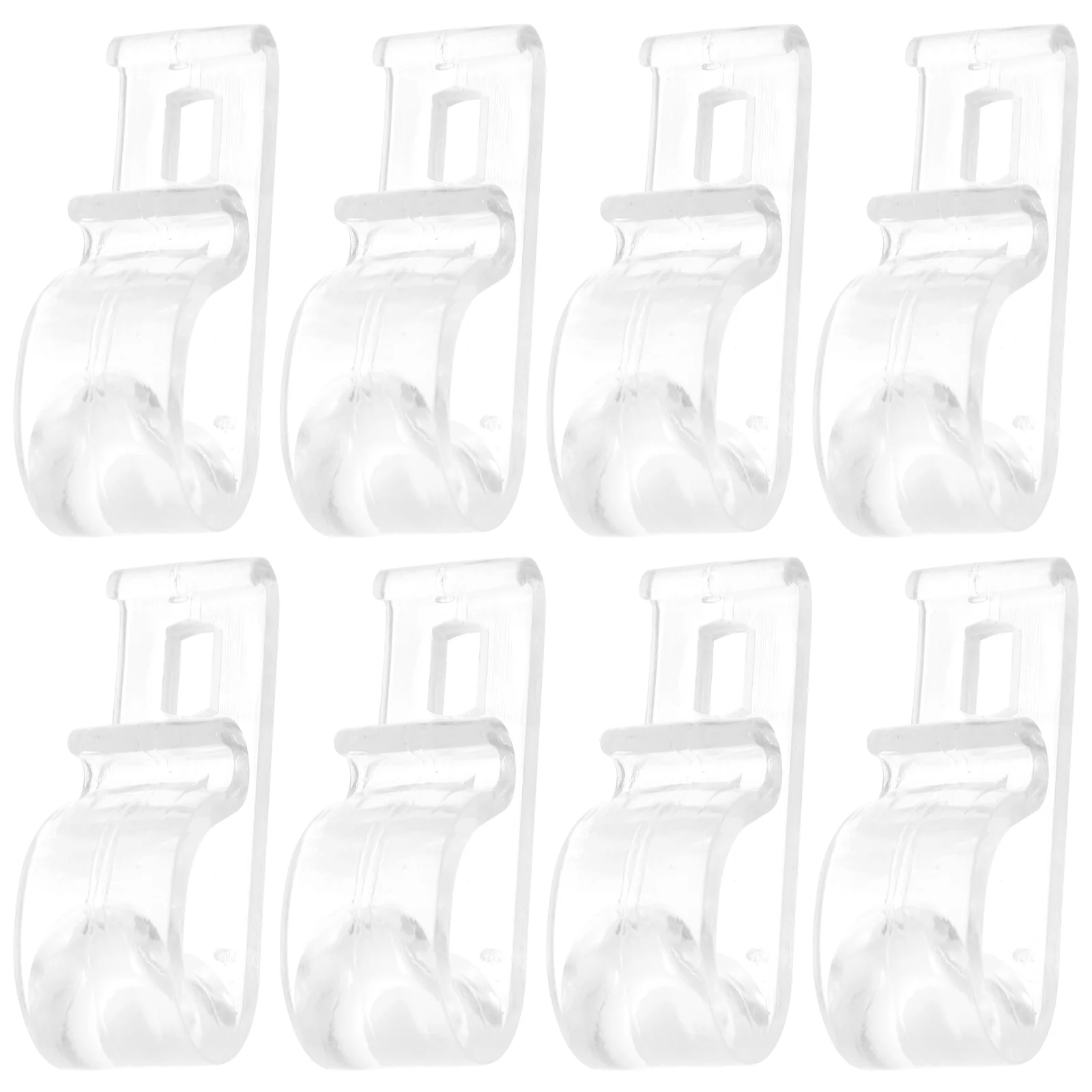 

8 Pcs Hooks Curtains Blind Clips Roller Shades Clip Hooks Roller Shade Pulls Curtain Hooks Drapery Clip Window Blind Hook