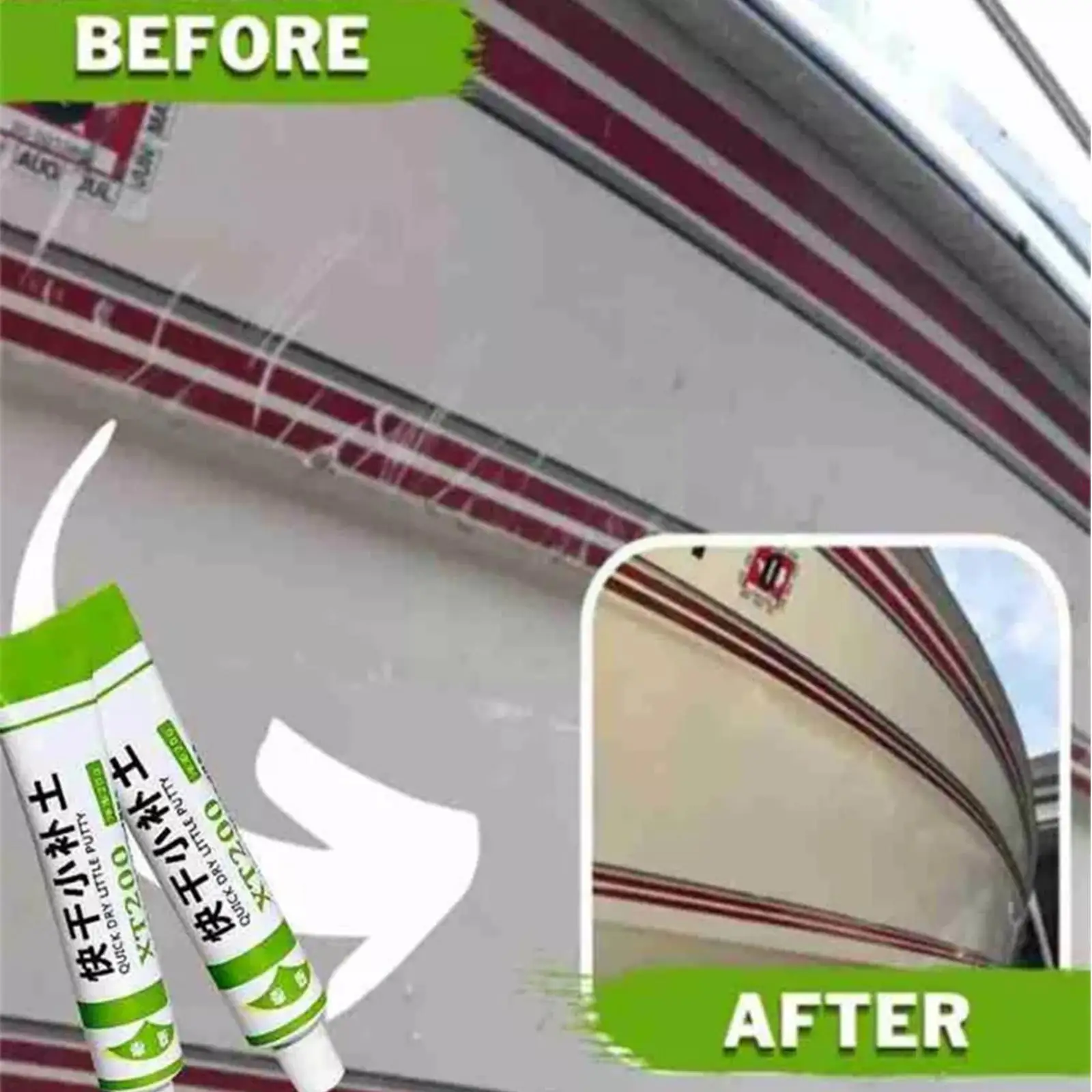 

Паста для ремонта лодок из стекловолокна быстросохнущая шпатлевка, краска Наполняющая краску от царапин для ремонта серого цвета L8J2