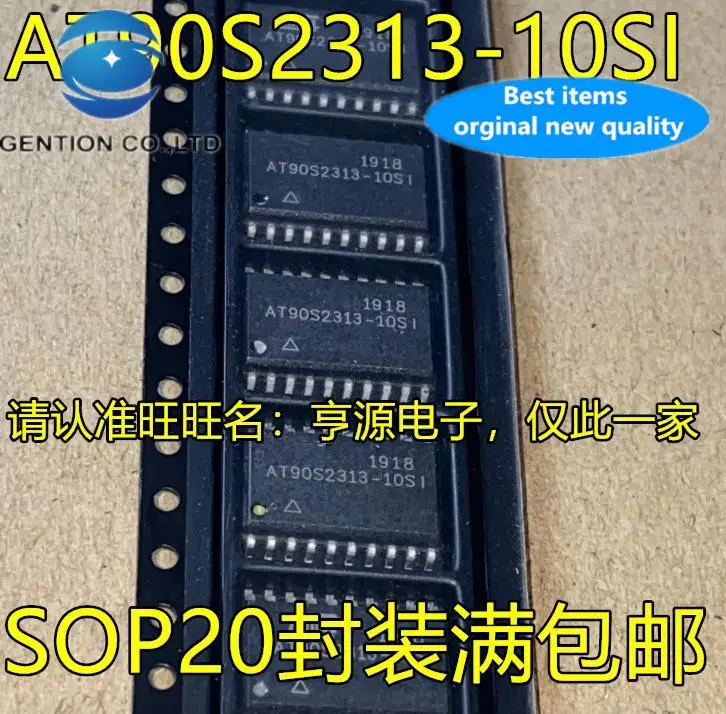 10pcs 100% orginal new  AT90S2313 AT90S2313-10SI SOP20 foot memory IC