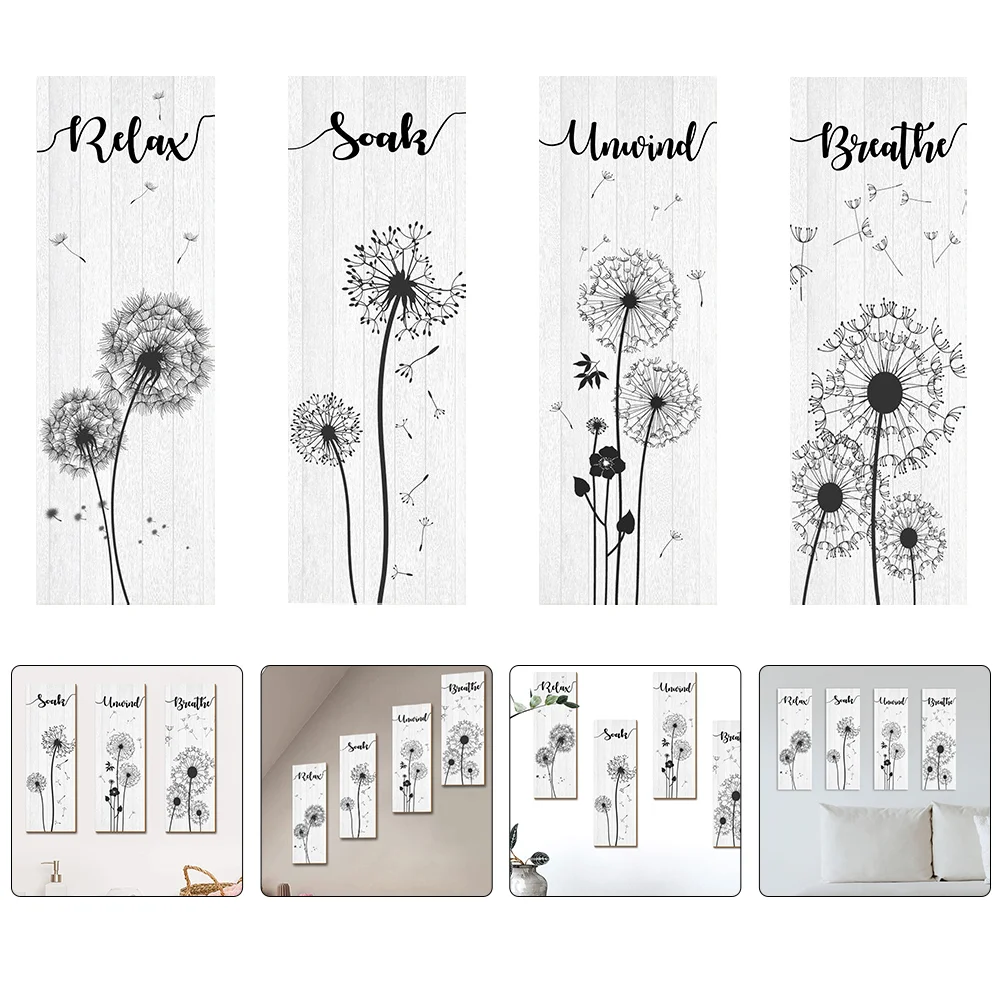 

Украшение для ванной комнаты вдохновляющий слоган доска деревянные декоративные деревянные знаки