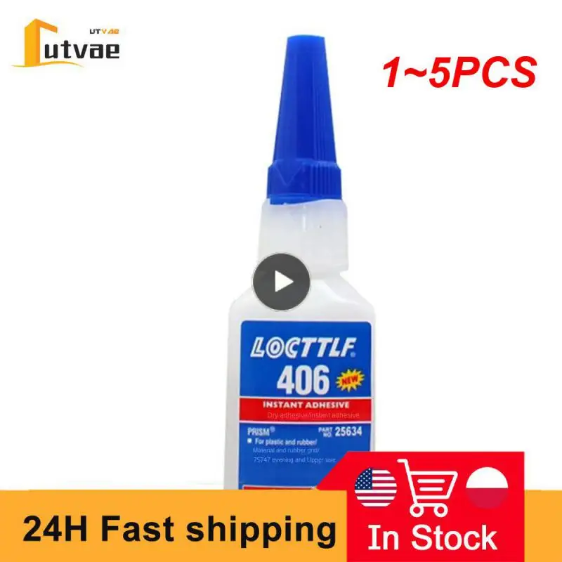 

1~5PCS Super Glue 460 495 496 Repairing Glue Instant Adhesive Loctite Self-Adhesive 20ml