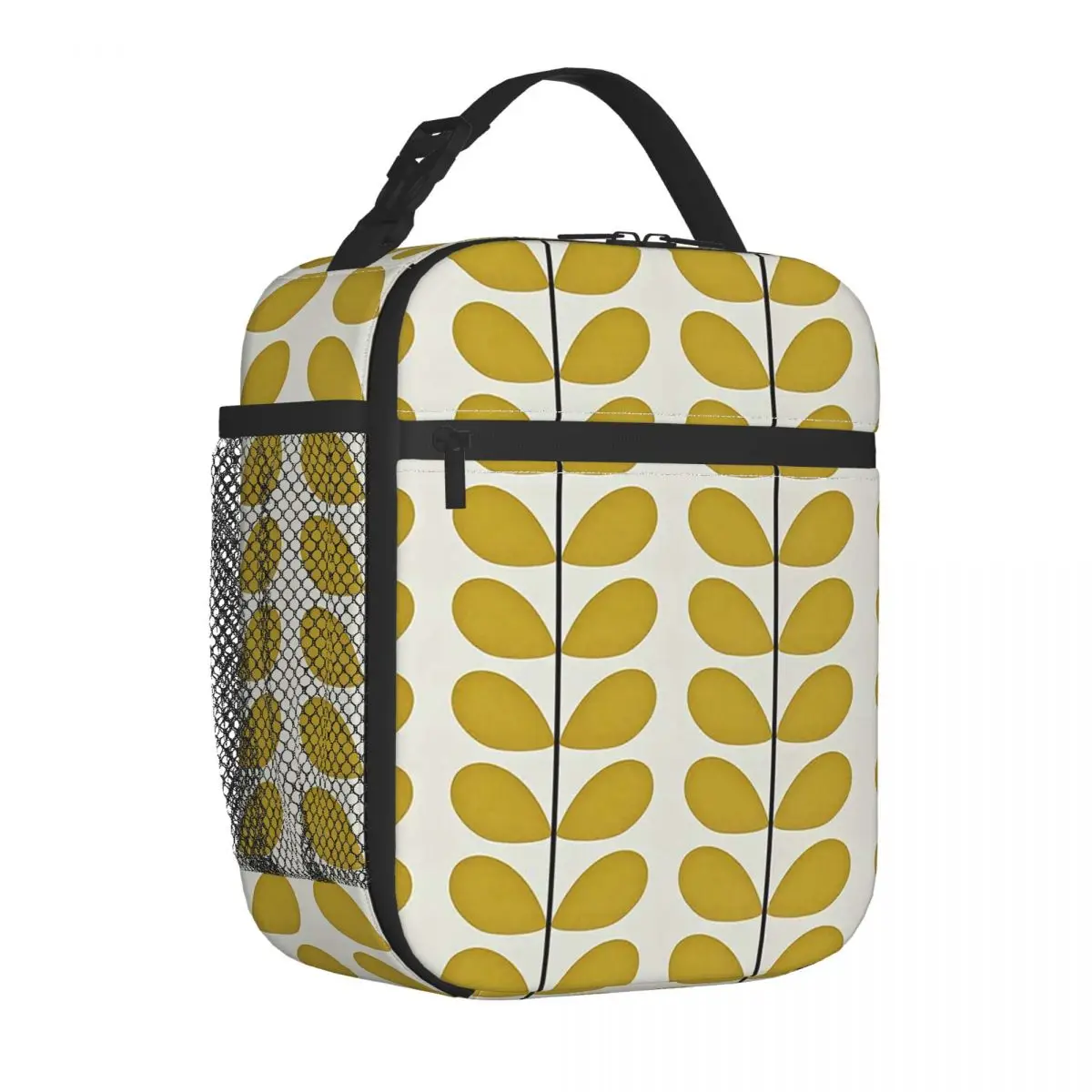 

Orla Kiely Insulated Lunch Bag Portable Leaf Lunch Container Leakproof Thermal Cooler Lunch Box School