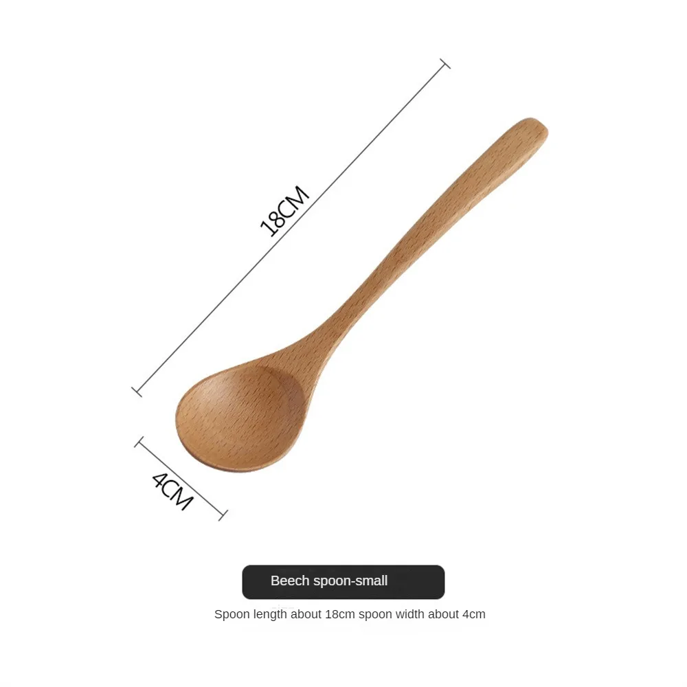 Японская деревянная ложка инновационная экологическая универсальная кухонная